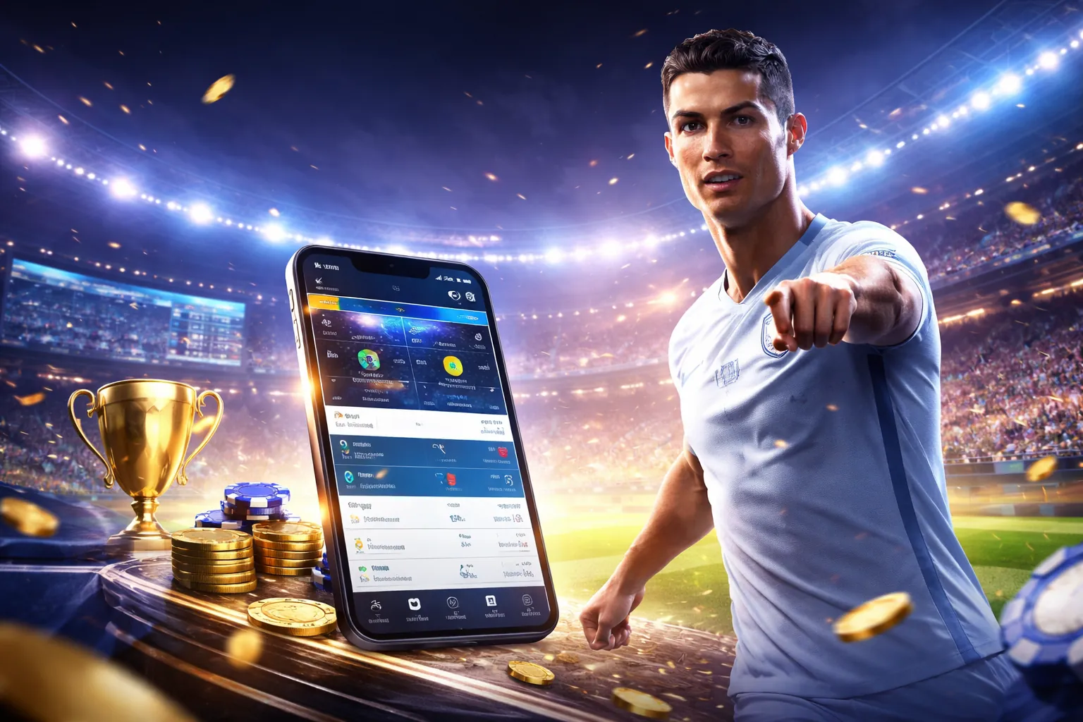 Hình ảnh nền Xbet với các ưu đãi đặc biệt